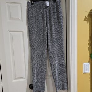 NWT-Textured Metallic Pants